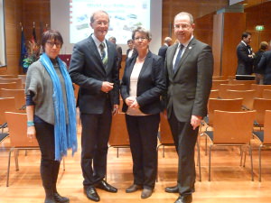 Bürgerstiftung Großenlüder in der Staatskanzlei in Wiesbaden