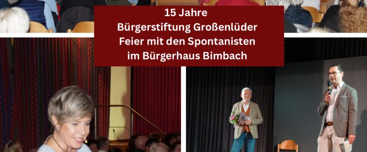 Jubiläumsveranstaltung mit den Spontanisten