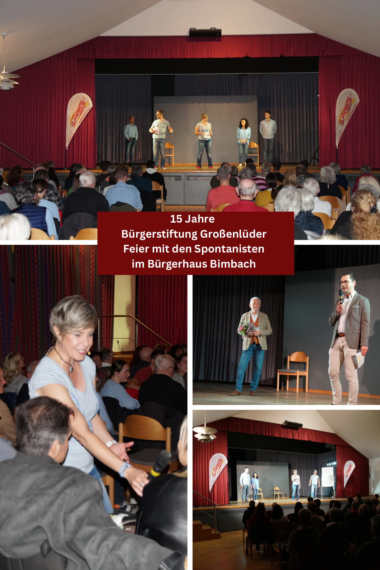 Jubiläumsveranstaltung mit den Spontanisten